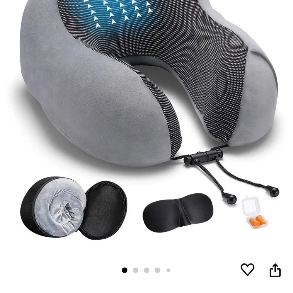 DYD travel pillow with travel bags , sleeping mask , ear plugs